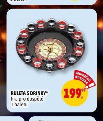 RULETA S DRINKY
