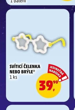 SVÍTÍCÍ ČELENKA NEBO BRÝLE