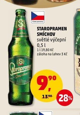 Staropramen Smíchov světlé výčepní