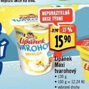 Dezert Lipánek tvarohový Madeta