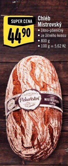 Mistrovský chléb Albert