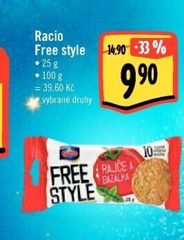 Rýžové chlebíčky Free Style Racio