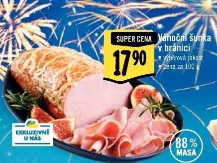 Šunka výběrová vánoční