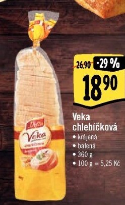 Veka chlebíčková Delta