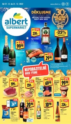 akční leták Albert 27.12.2022-31.12.2022