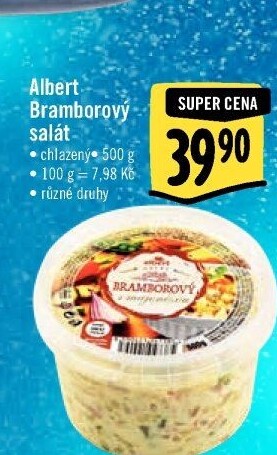 Bramborový salát Albert