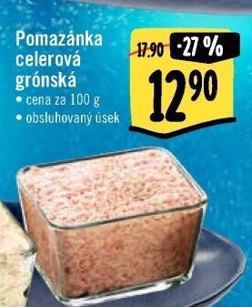 Celerová pomazánka - grónská