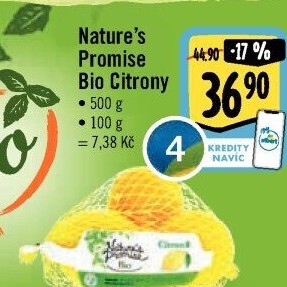 Citrony bio Nature'