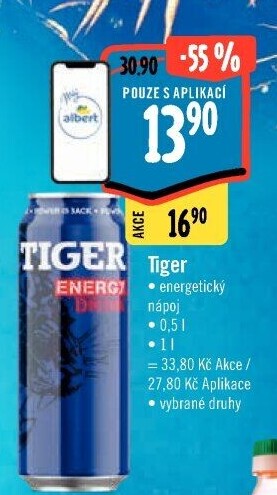 Energetický nápoj Tiger