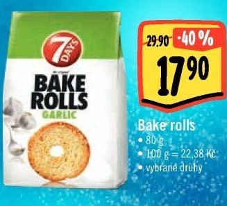 Krekry Bake rolls 7 Days