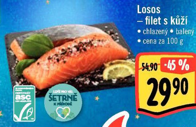 Losos filety