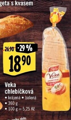 Veka chlebíčková Delta