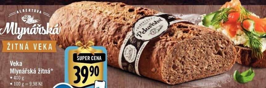 Veka Mlynářská žitná Albert
