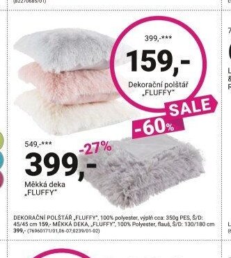 Dekorační polštář „FLUFFY“ - Möbelix akcniletaky.com