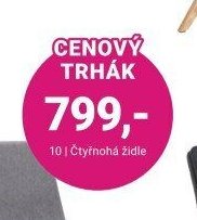 Čtyřnohá židle - Möbelix akcniletaky.com