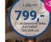 Kožešinová deka KATHRIN - Möbelix akcniletaky.com