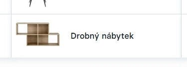 Drobný nábytek