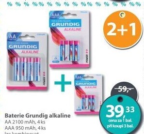 Baterie alkalické Grundig