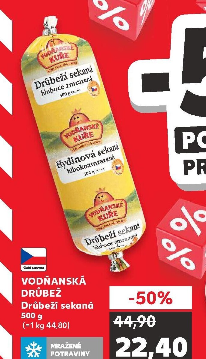 Vodňanská drůbež Drůbeží sekaná