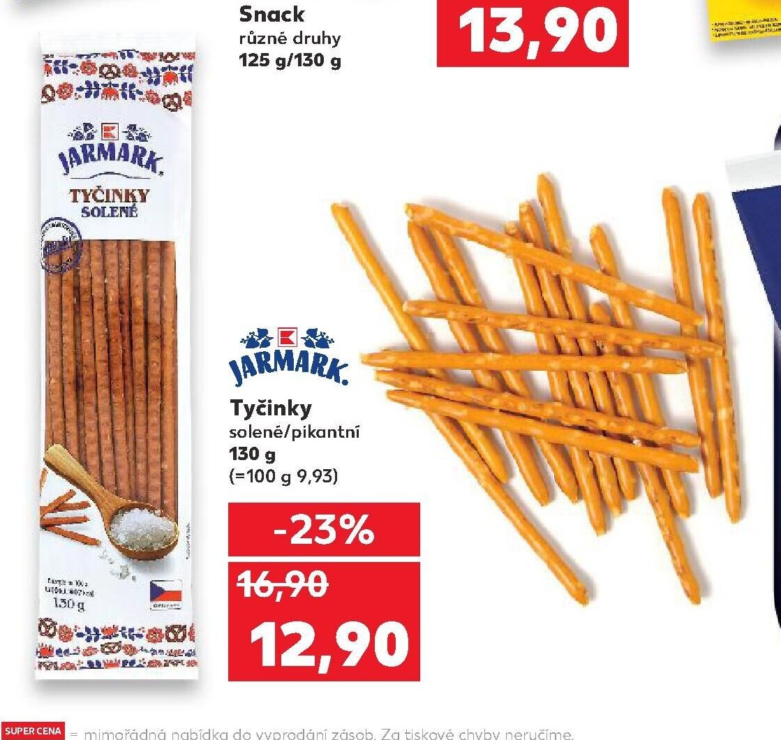 JARMARK Tyčinky solené/pikantní