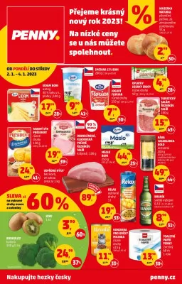 akční leták Penny Market 2.1.2022-4.1.2022