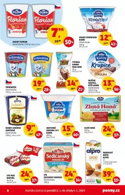 akční leták Penny Market 2.1.2022-4.1.2022