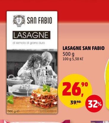 LASAGNE SAN FABIO 500 g