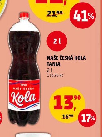 NAŠE ČESKÁ KOLA TANJA 2 l