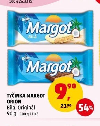 Tyčinka Margot Orion Bílá, Originál 90 g