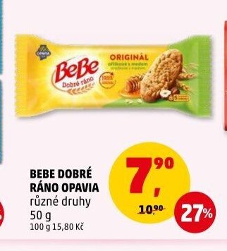 Bebe Dobré ráno Opavia různé druhy 50 g