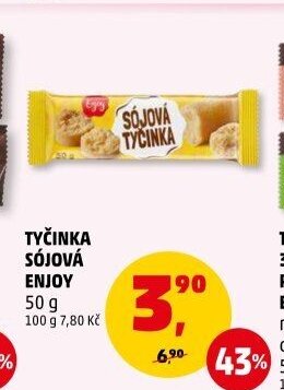 Tyčinka sójová Enjoy 50 g