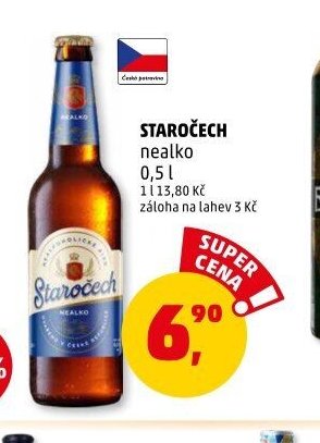 STAROČECH nealko 0,5 l