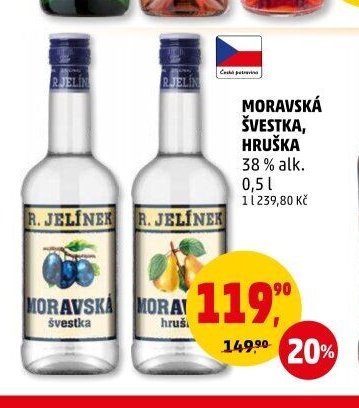MORAVSKÁ ŠVESTKA, HRUŠKA 0,5 l