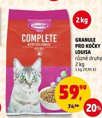 Granule pro kočky Louisa