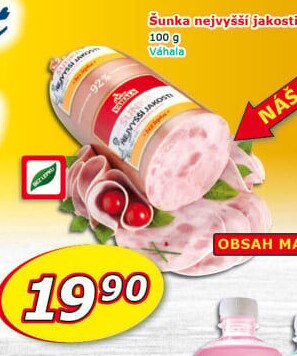 Šunka nejvyšší jakosti Váhala