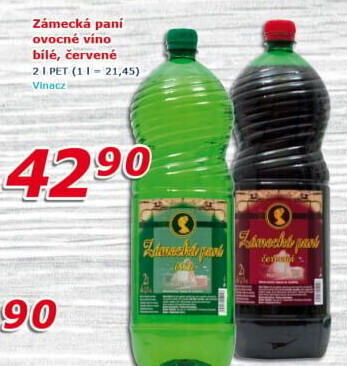 Víno stolní Zámecká paní