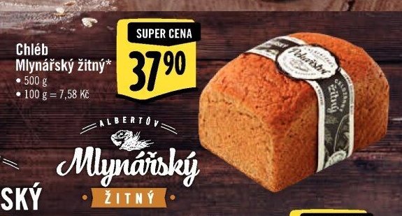 Chléb Mlynářský žitný