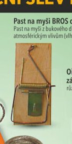 Past na myši BROS dřevěná