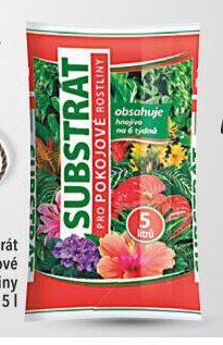 Substrát pro pokojové rostliny 5 l