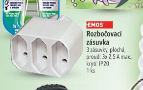 Emos Rozbočovací zásuvka