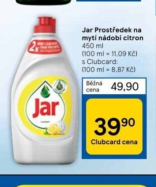 Jar Prostředek na mytí nádobí citron