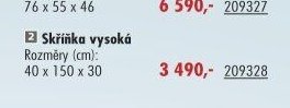Skříňka vysoká - UNI HOBBY akcniletaky.com