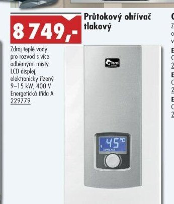 Průtokový ohřívač tlakový - UNI HOBBY akcniletaky.com