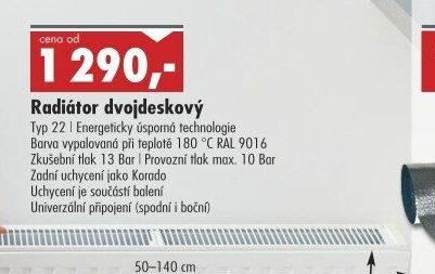 Radiátor dvojdeskový - UNI HOBBY akcniletaky.com