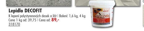 Lepidlo DECOFIT - UNI HOBBY akcniletaky.com