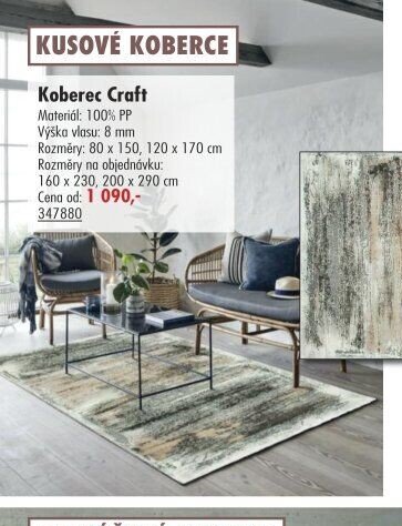Koberec Craft - UNI HOBBY akcniletaky.com