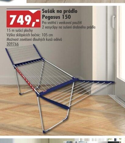 Sušák na prádlo Pegasus 150 - UNI HOBBY akcniletaky.com