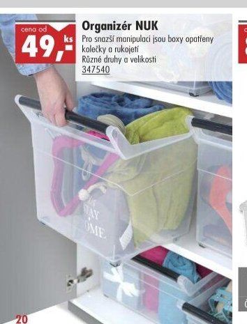 Organizér NUK - UNI HOBBY akcniletaky.com