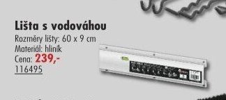 Lišta s vodováhou - UNI HOBBY akcniletaky.com