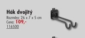 Hák dvojitý - UNI HOBBY akcniletaky.com